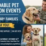 Affordable Pet Adoption Events for Military Families Near You