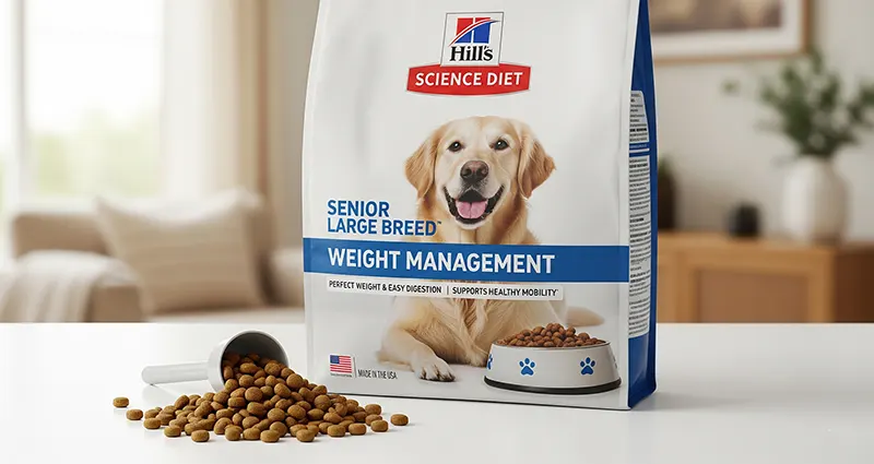 Best Weight Management Dog Food for Senior Large Breed Dogs in the US
