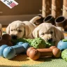 Eco-Friendly Natural Rubber Dog Toys for Puppies in the US
