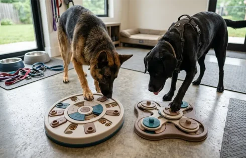 Best Interactive Puzzle Toys for Large High-Energy Dogs